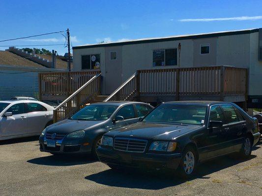 CT Auto Center Sales Office Trailer! Keep looking for a panorama tour inside!