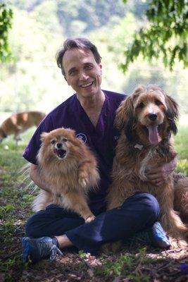 Dr Todd is our Holistic veterinarian, but he also practices traditional medicine.