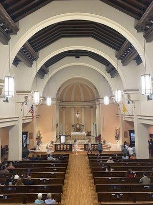 Church Interior (view from the choir loft)