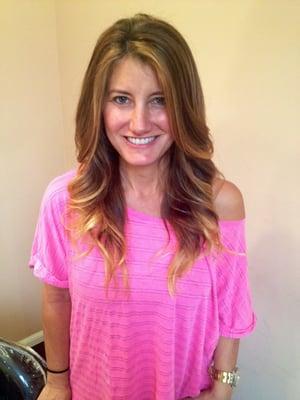 Fresh Ombré Hair color