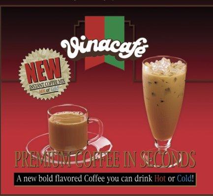 Vinacafe Premium Coffee Mix 
A Delicious Blend Of Coffee, Creamer, Sugar. Enjoy It Hot or Cold, Mild or Bold.