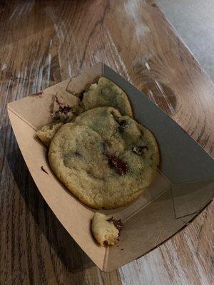 Delicious chocolate chip cookies