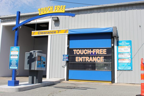 Touch Free Entrance - Close up