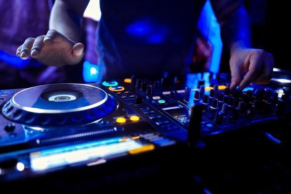 Example of DJ set up.