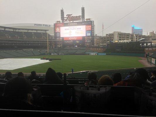 Home Plate event at Comerica Park