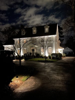 Professional Landscape lighting system design and installation #oldirvingpark