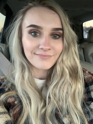 Blonde highlights