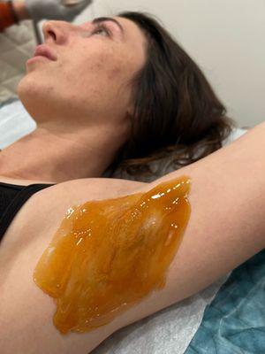 Brazilian waxing and sugaring is our expertise! We offer full body waxing and sugaring for all.