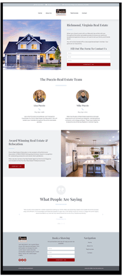 Real Estate Broker Website | Brand development; 1-page WordPress web design | Rate: $1,500 to $2,500 | Timeline: 1 to 2 business weeks