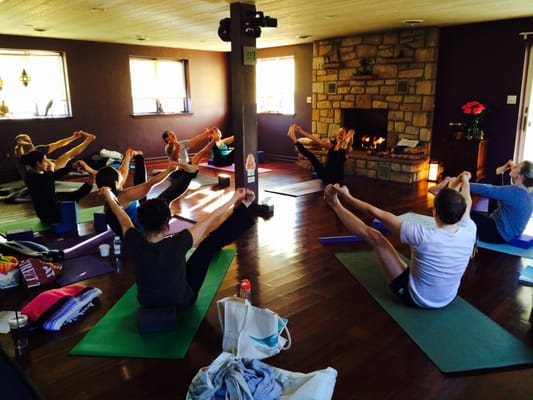 Yoga Room and beautiful students