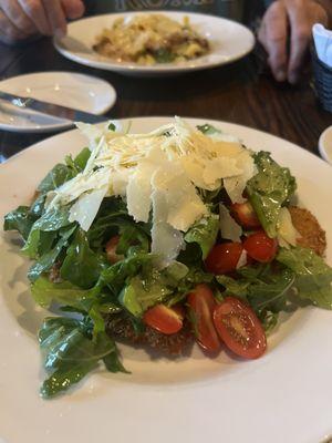 Chicken Milanese was outstanding and a great size portion.  Just perfect!