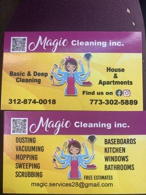 Cleaning services