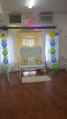 Baby shower for a boy. They take your, vision and make it their mission. After all it is their logo