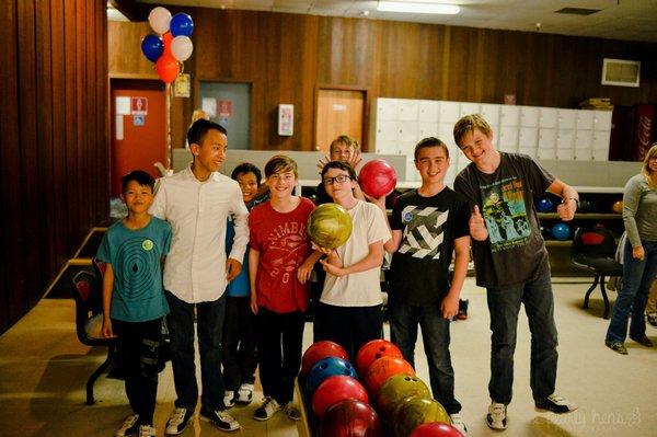 Mother/Son Bowling