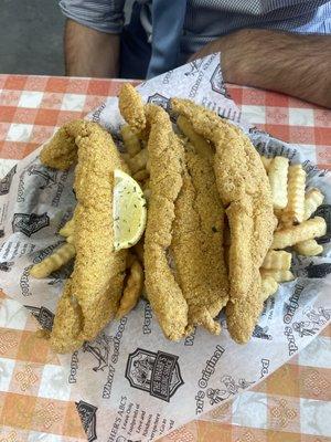 Catfish platter