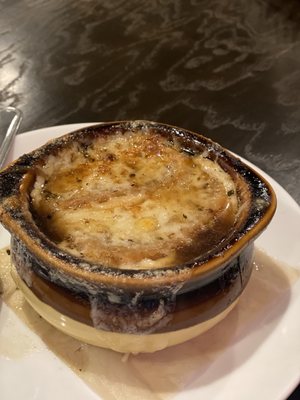 the onion soup of course