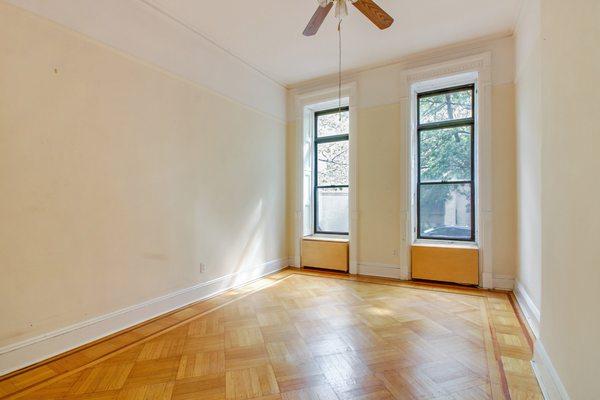 Southern facing bedroom at 469 5th Street in Park Slope!