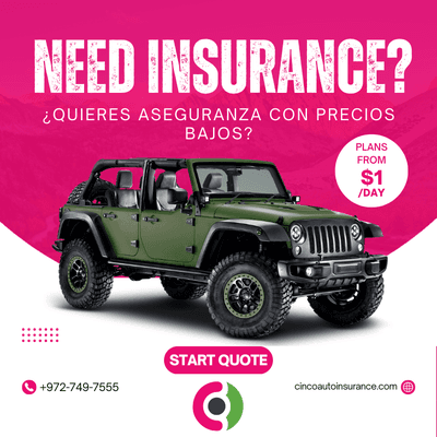 Need Insurance? Compare & Save with CINCO.