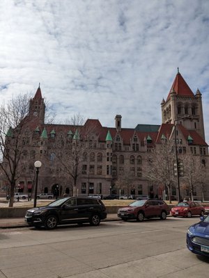 Landmark Plaza from across the street