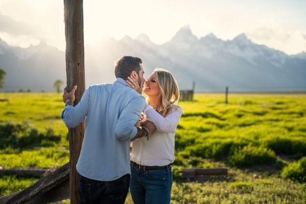 Jackson Hole Engagement Photographer