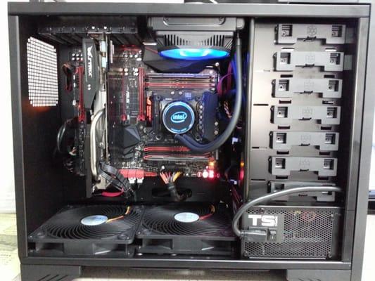 Custom gaming rigs built to order