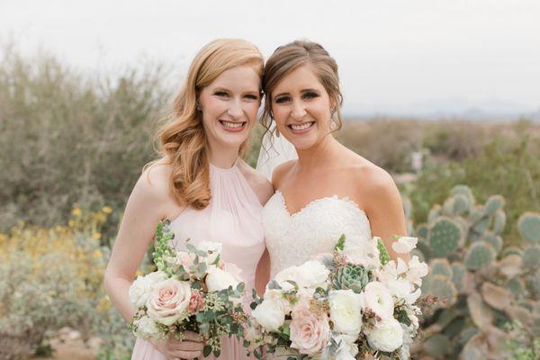 glowing bridal makeup