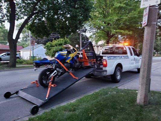 Motorcycle Towing