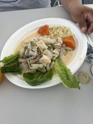 Fish ceviche