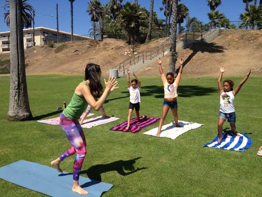 OUTDOOR YOGA for KIDS