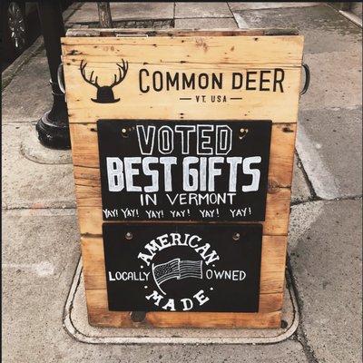 Our community voted us best place for gifts 3 times in a row! :)