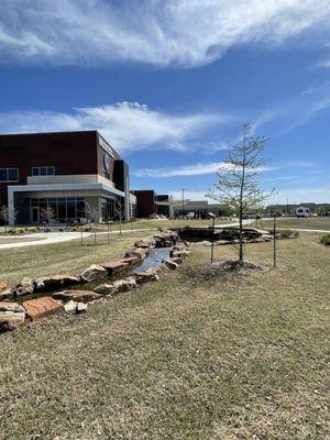 Water Feature in Walking Park