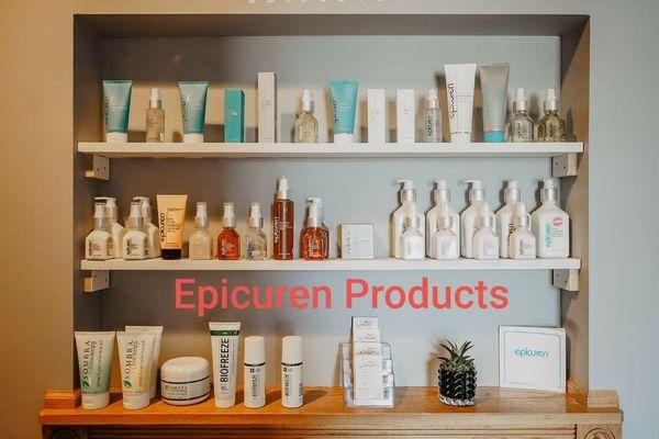 Top of the line Epicuren products for fabulous facials.