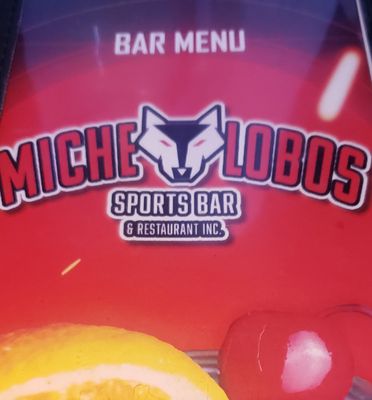 Michelobos Bar Menu