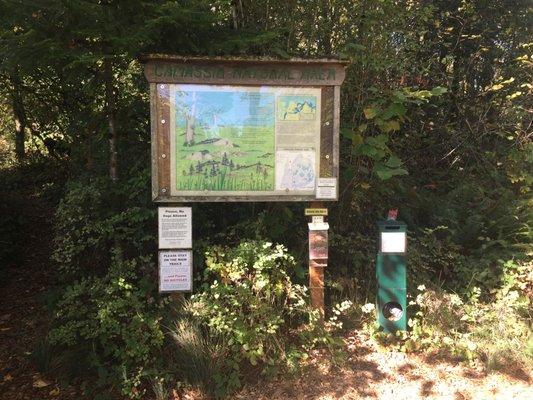 Camassia Natural Area is right beside our complex, 26 acres of beautiful hiking trails