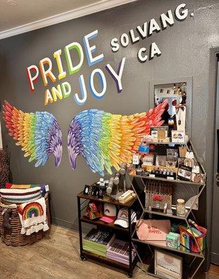 Pride and Joy selfie wall