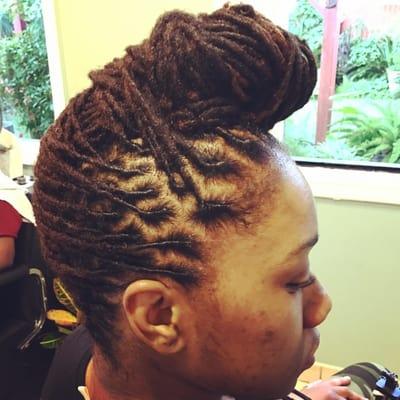 Loc Updo