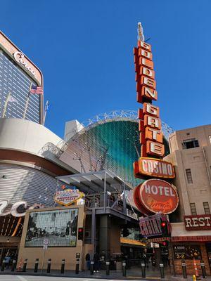 One entrance to The Fremont Experience