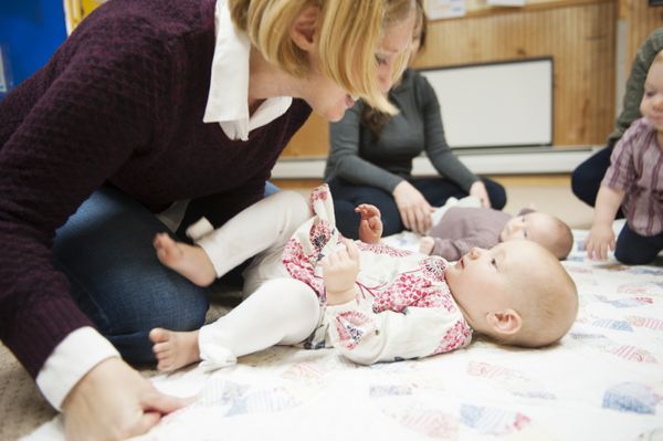 Discover how babies learn movement from all positions on the floor.