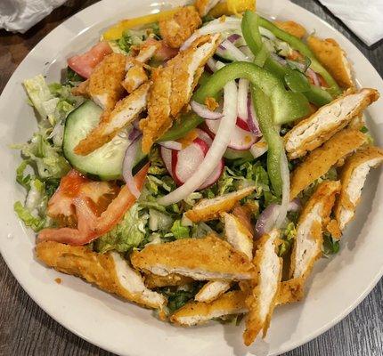 Crispy Chicken Salad