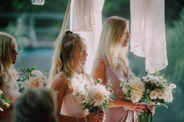 Bridesmaids and Dhalias