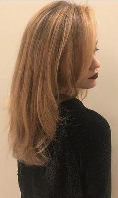 Balayage ombré with an olaplex treatment!