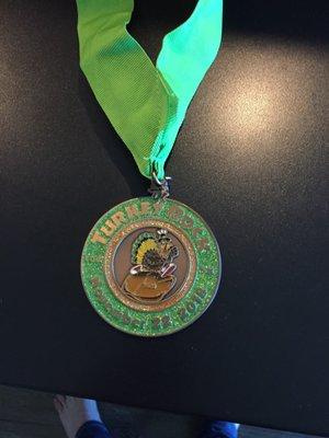 Cool finishers medal