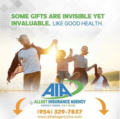 A good health is the greatest gift that you can give and receive from yourself! Life Insurance serves the protection your family needs.