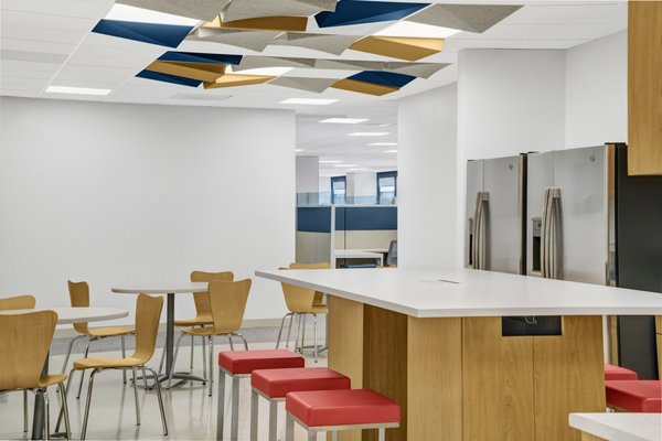 Project: Jensen Hughes
  Corporate breakroom design in Concord, CA.