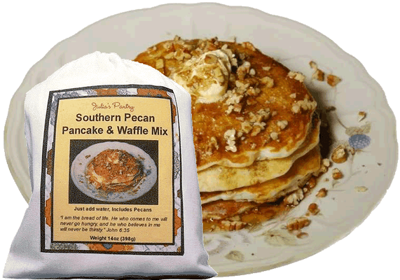 Southern Pecan Pancake Mix with Pecan included