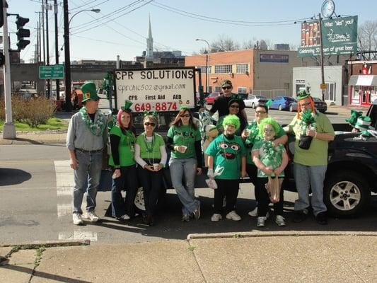 We always love the St. Paddy's day parade in the Highlands.  Held the Saturday before St. Patrick's Day.