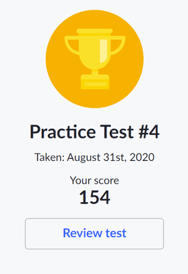 My LSAT Practice Test score before hiring Scot