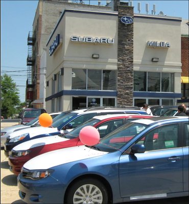 Some of the cars for sale at Milea Subaru