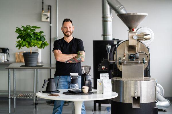 Jason Dittly is TrueBean Coffee Co's SCA certified coffee roaster and extraction specialist.