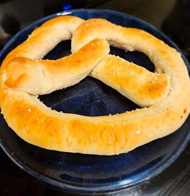 This is our savory pretzel. We also have a sweet option!